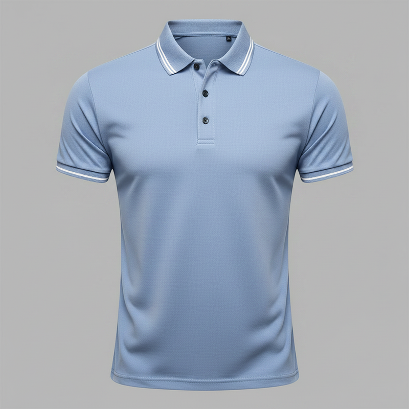 Elegant Men's Polo Shirt | Classic Fit Casual Top