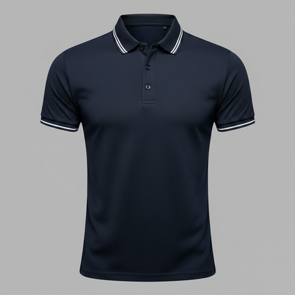 Elegant Men's Polo Shirt | Classic Fit Casual Top