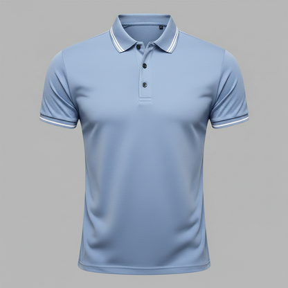 Elegant Men's Polo Shirt | Classic Fit Casual Top