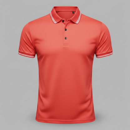 Elegant Men's Polo Shirt | Classic Fit Casual Top