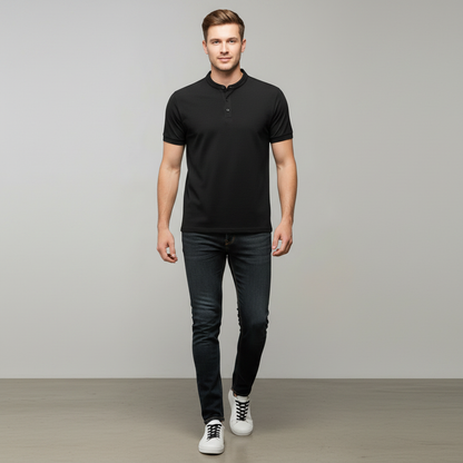 Men's Elegant Polo Shirt | Classic Fit Casual Wear