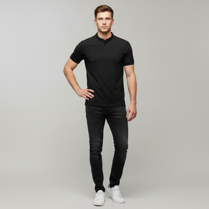 Men's Elegant Polo Shirt | Classic Fit Casual Wear