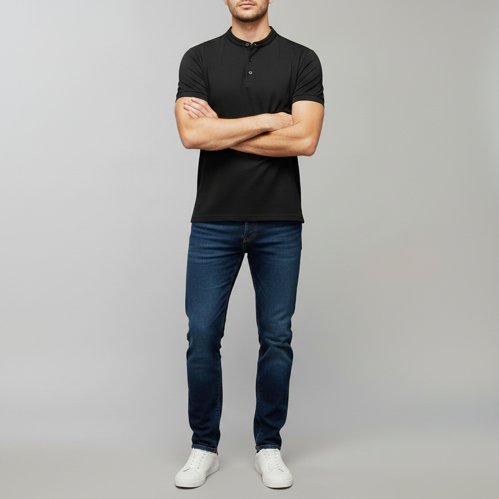 Men's Elegant Polo Shirt | Classic Fit Casual Wear