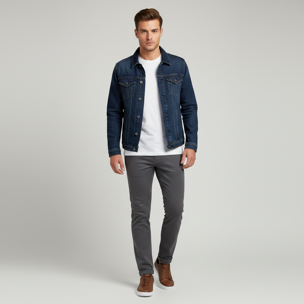 Men's Lace-Up Low-Top Sneakers | Casual Men's Trainers
