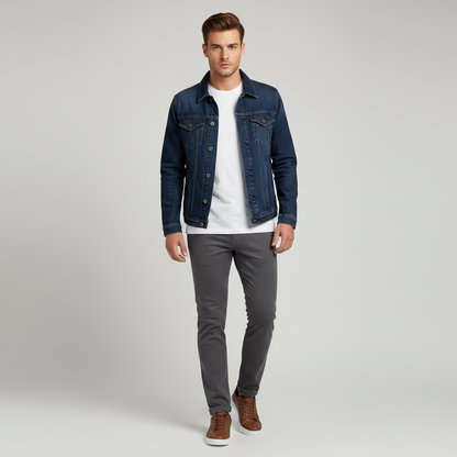 Men's Lace-Up Low-Top Sneakers | Casual Men's Trainers