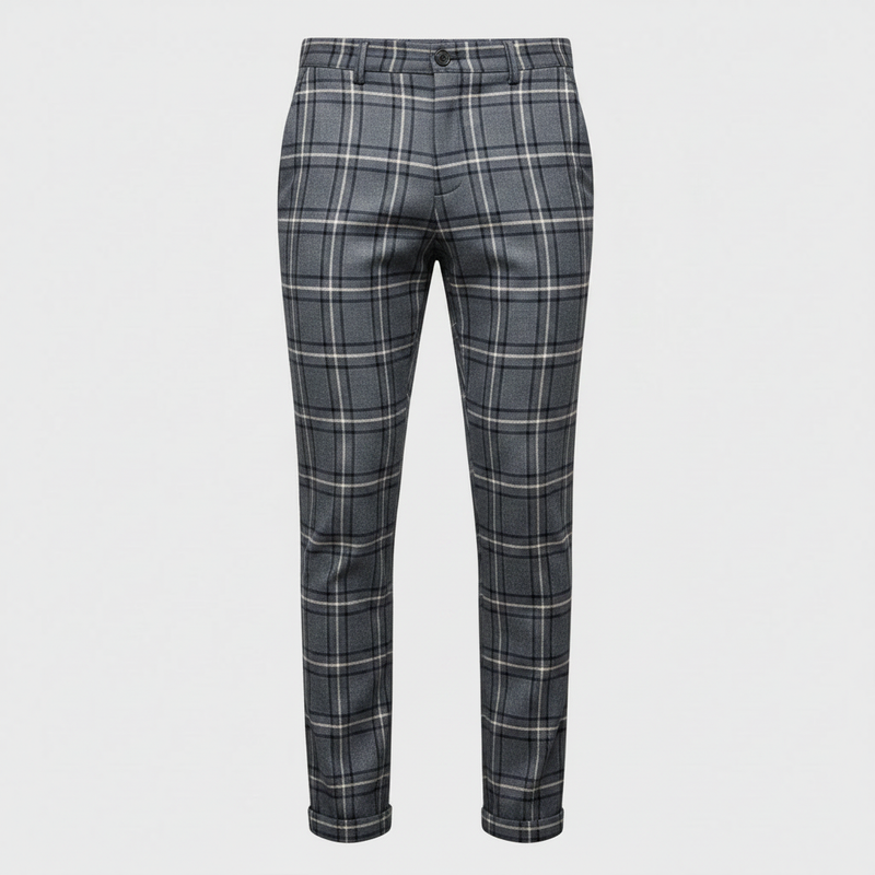 Sasha Checked Chino Pants | Men's Pants